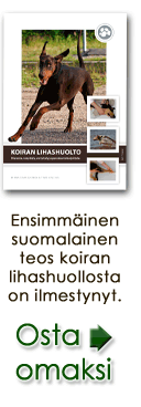 Ensimm�inen suomalainen teos koiran lihashuollosta on ilmestynyt. Osta
omaksi!